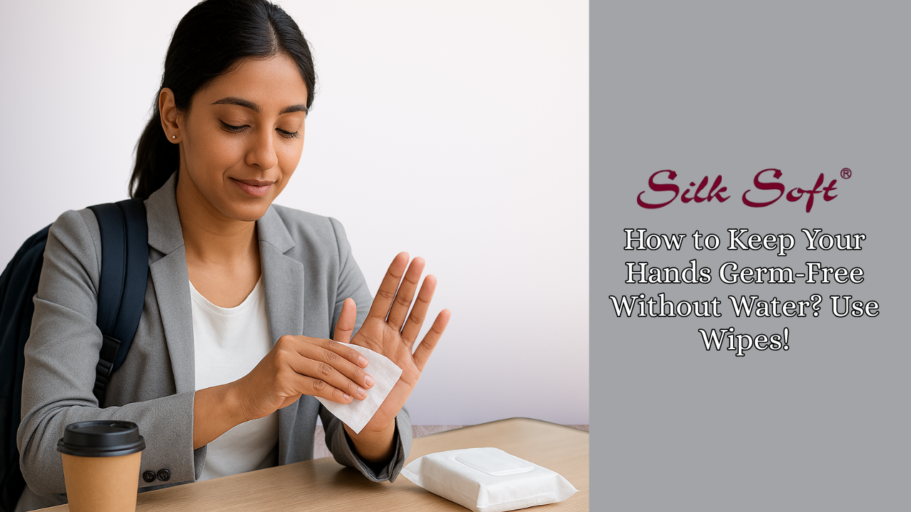 How to Keep Your Hands Germ-Free Without Water? Use Wipes!
