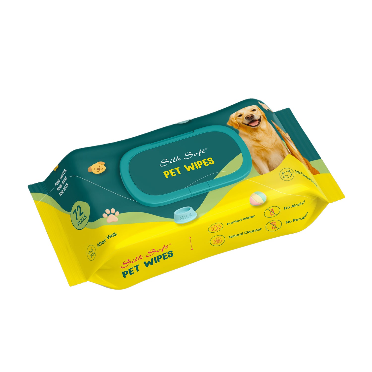Silk Soft Pet Wipes Silk Soft