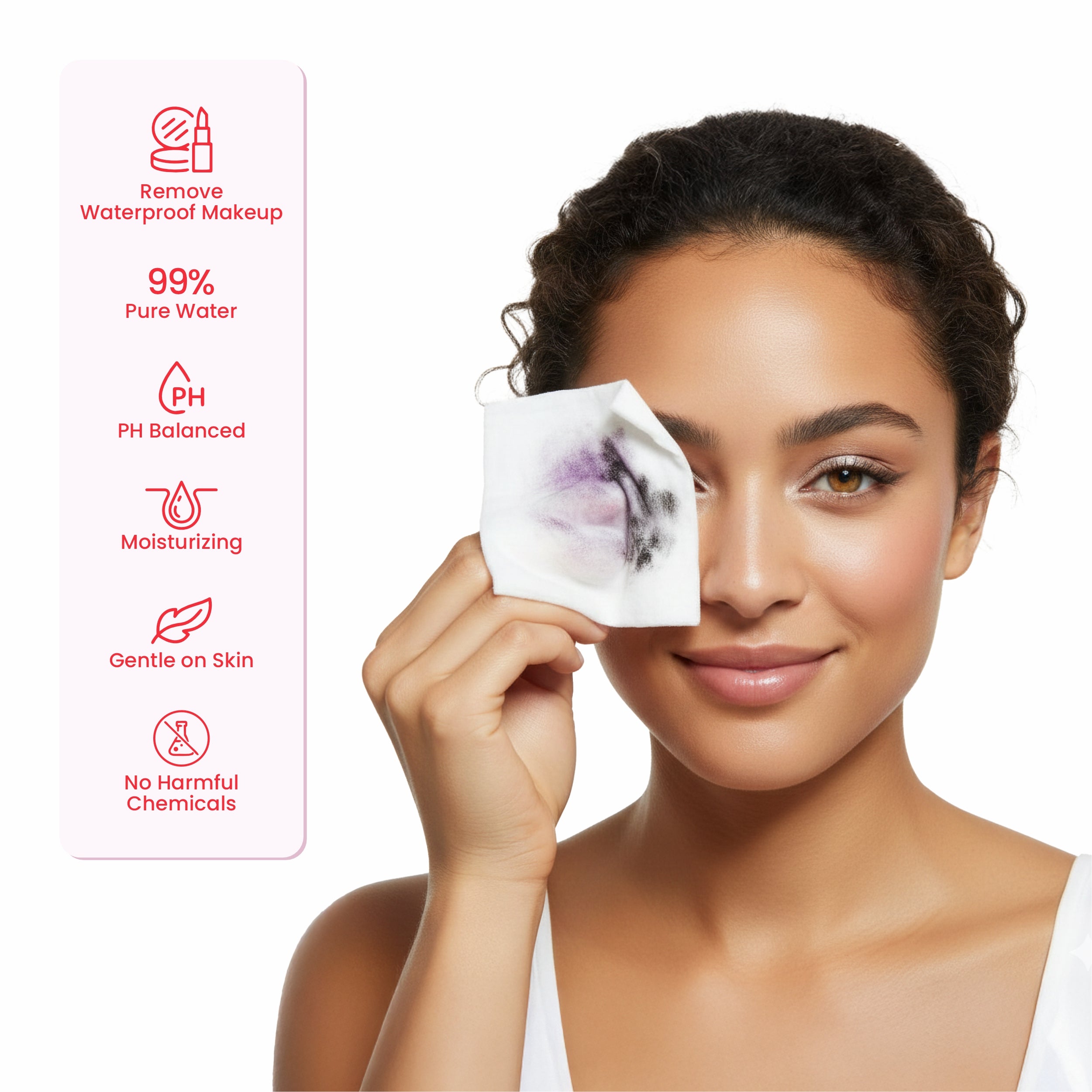 Makeup Remover Wipes Silk Soft