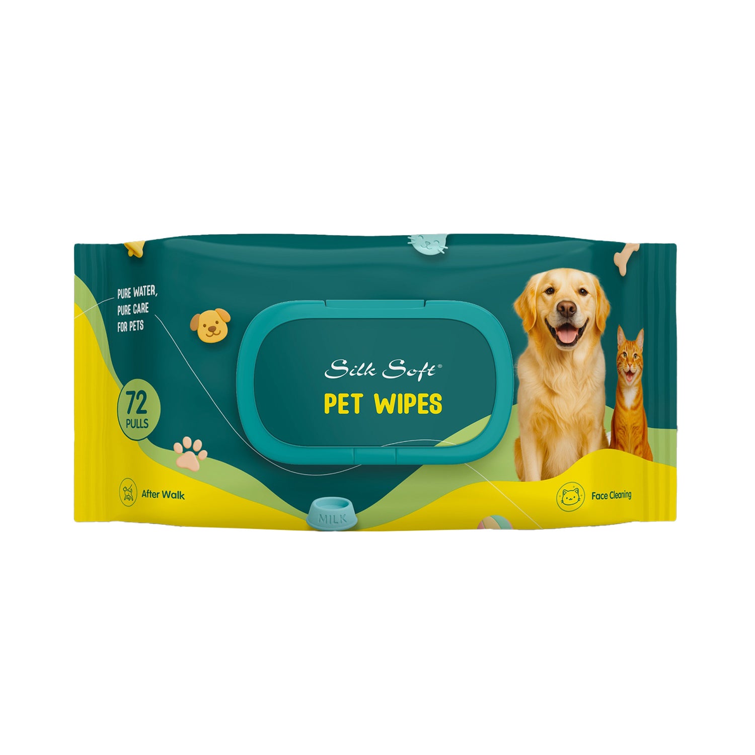 Silk Soft Pet Wipes Silk Soft
