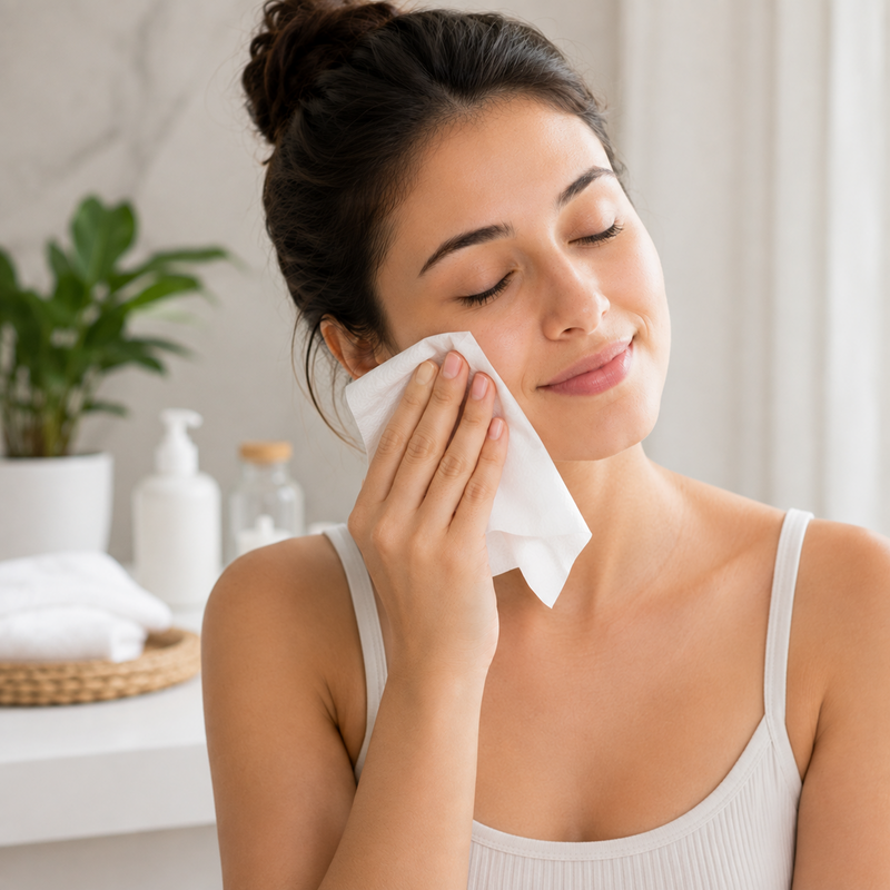 Gentle on sensitive skin and suitable for everyday use