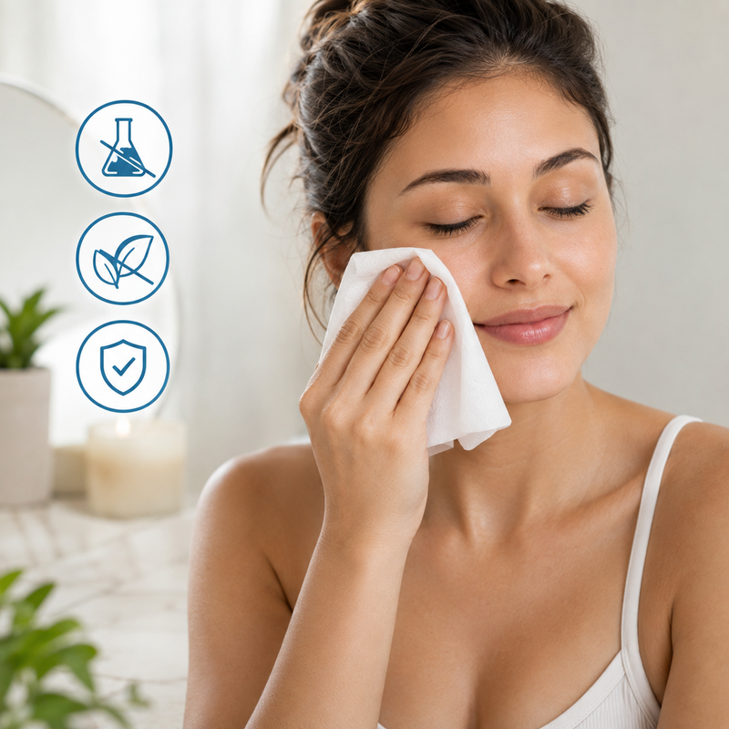 Alcohol-free, paraben-free, and dermatologically tested