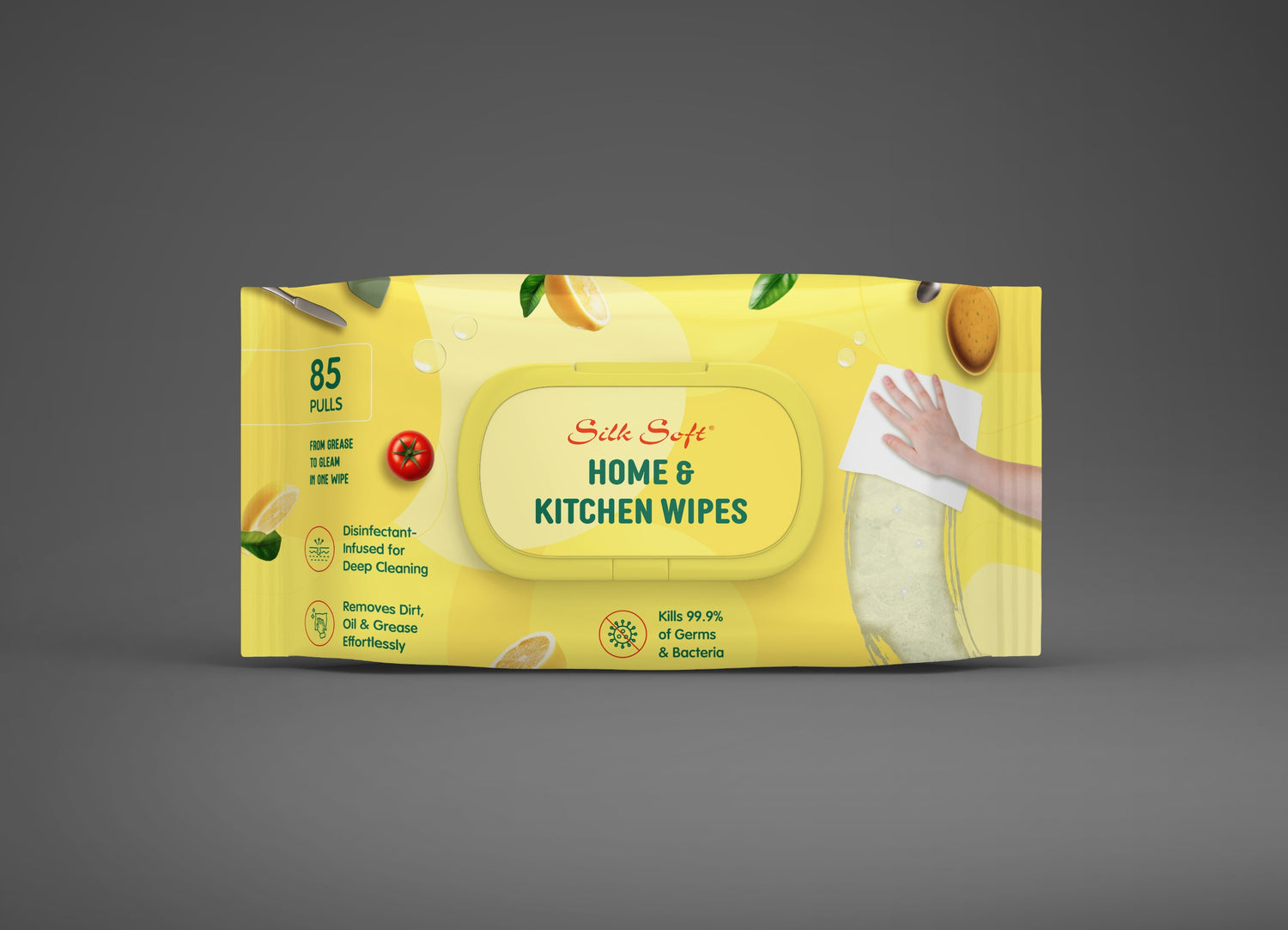 Silk Soft Home and Kitchen Cleaning Wipes Silk Soft