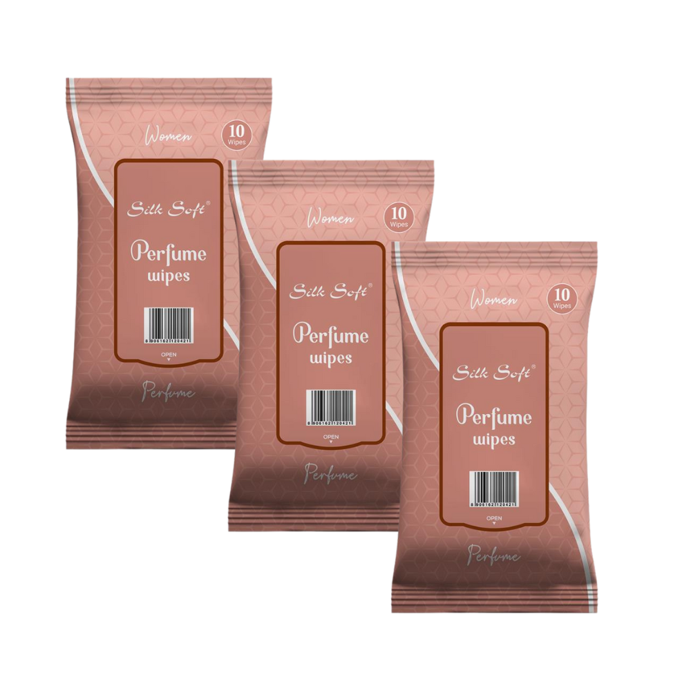 Silk Soft Perfume Wipes for Women