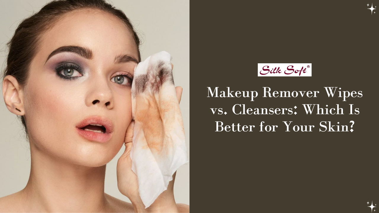 Makeup Remover Wipes vs. Cleanser: Which Is Better for Your Skin? - Silk Soft