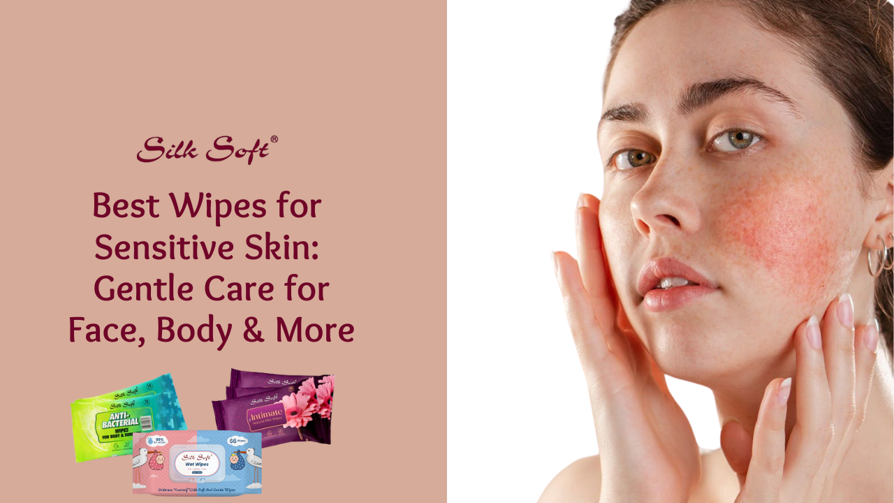 Best Wipes for Sensitive Skin: Gentle Care for Face, Body & More - Silk Soft