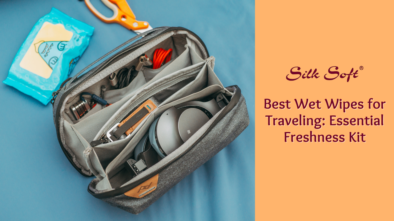 Wet wipes for traveling