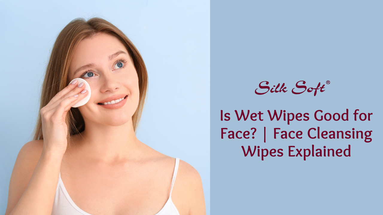 wet wipes good for face?