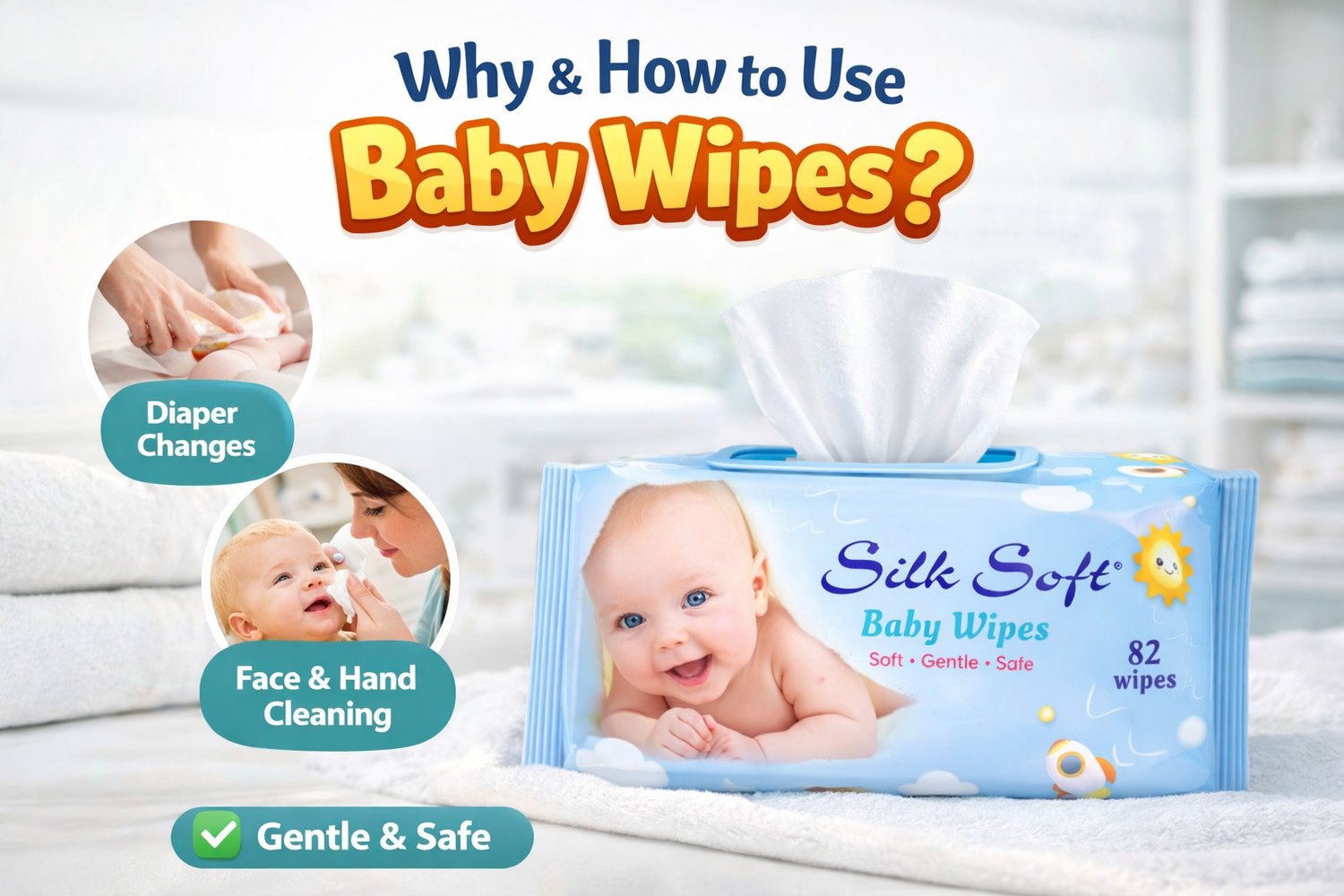 Why and How to use Baby Wipes?