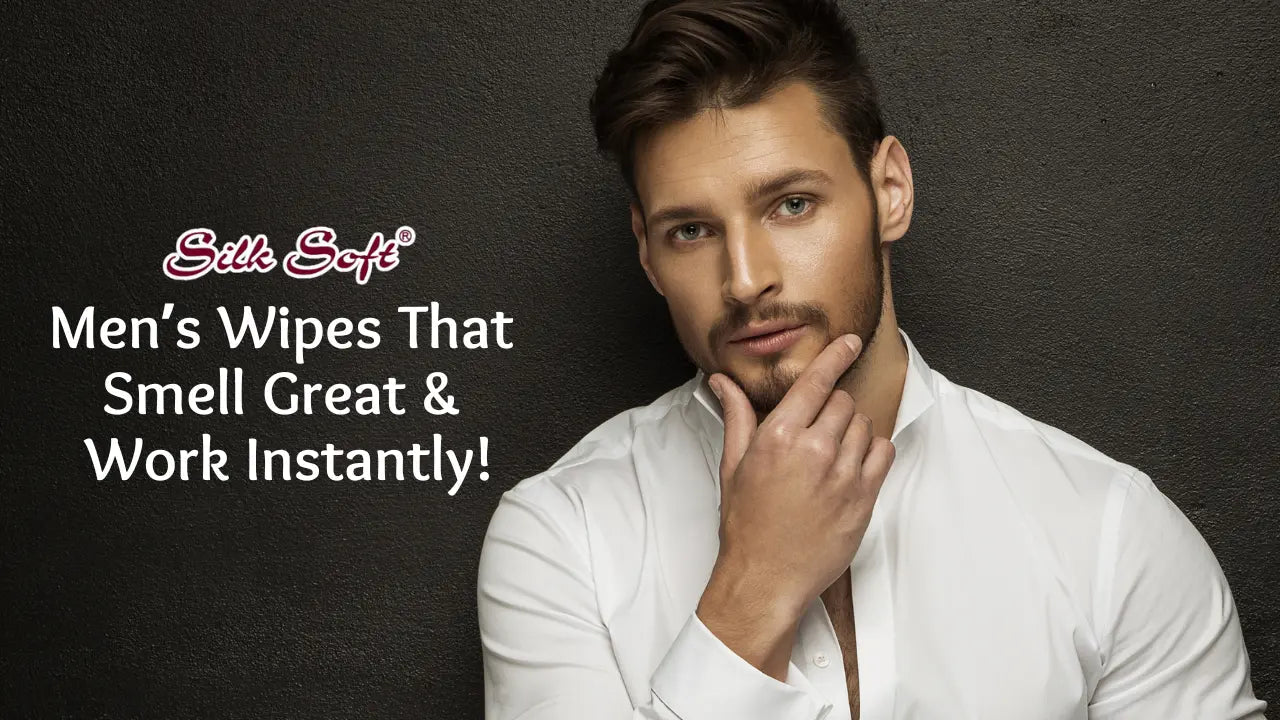 Men's perfume wet wipes