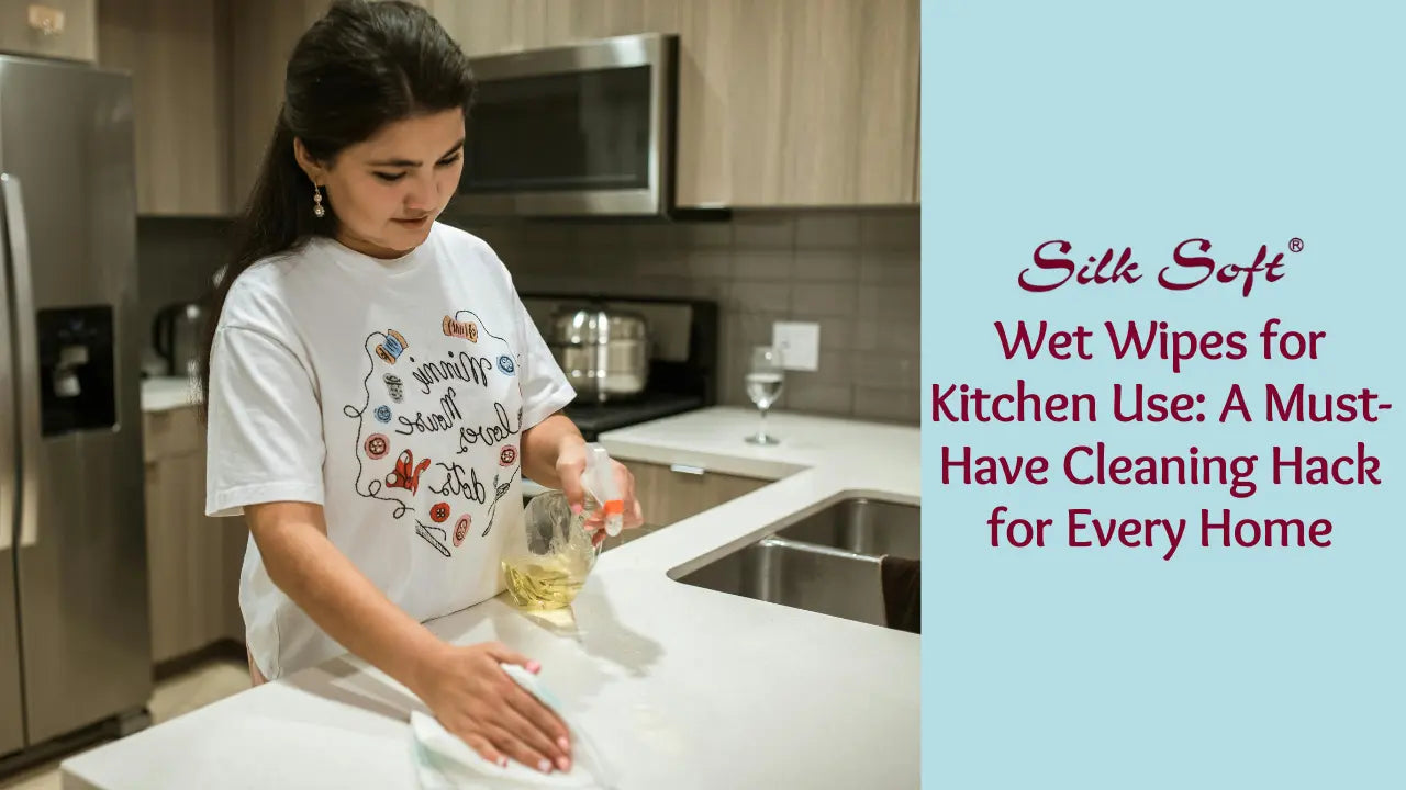 Wet Wipes for Kitchen Use: A Must-Have Cleaning Hack for Every Home - Silk Soft