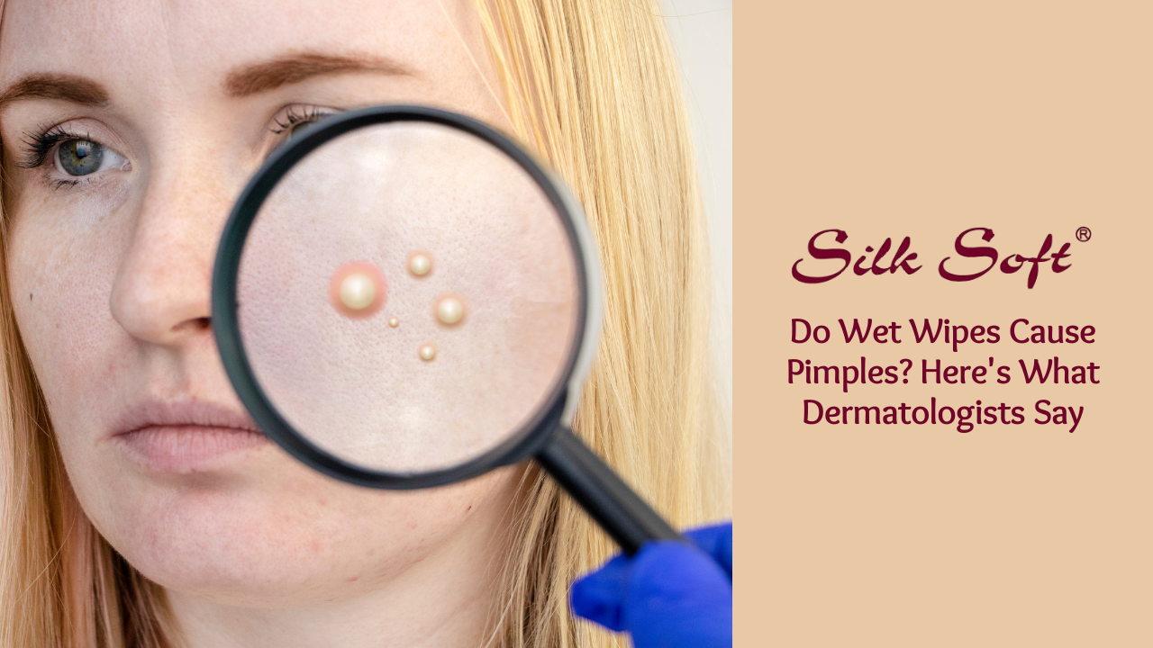 does wet wipes cause pimples