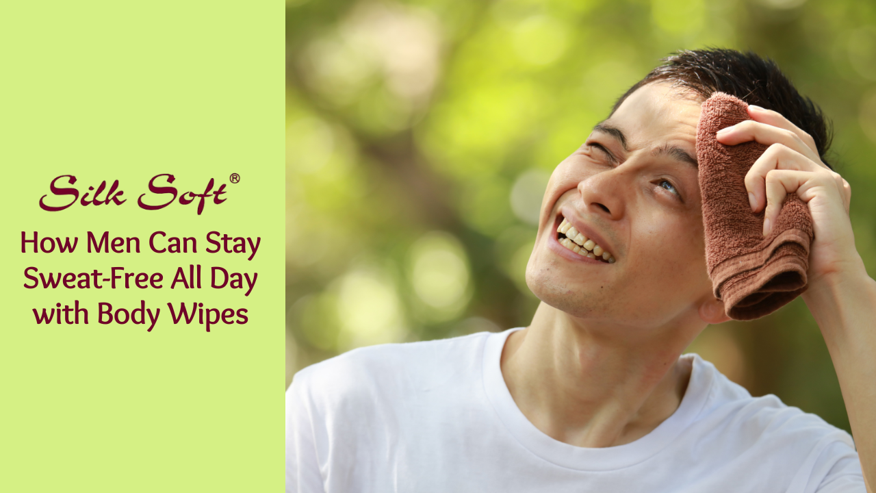 How Men Can Stay Sweat-Free All Day with Body Wipes