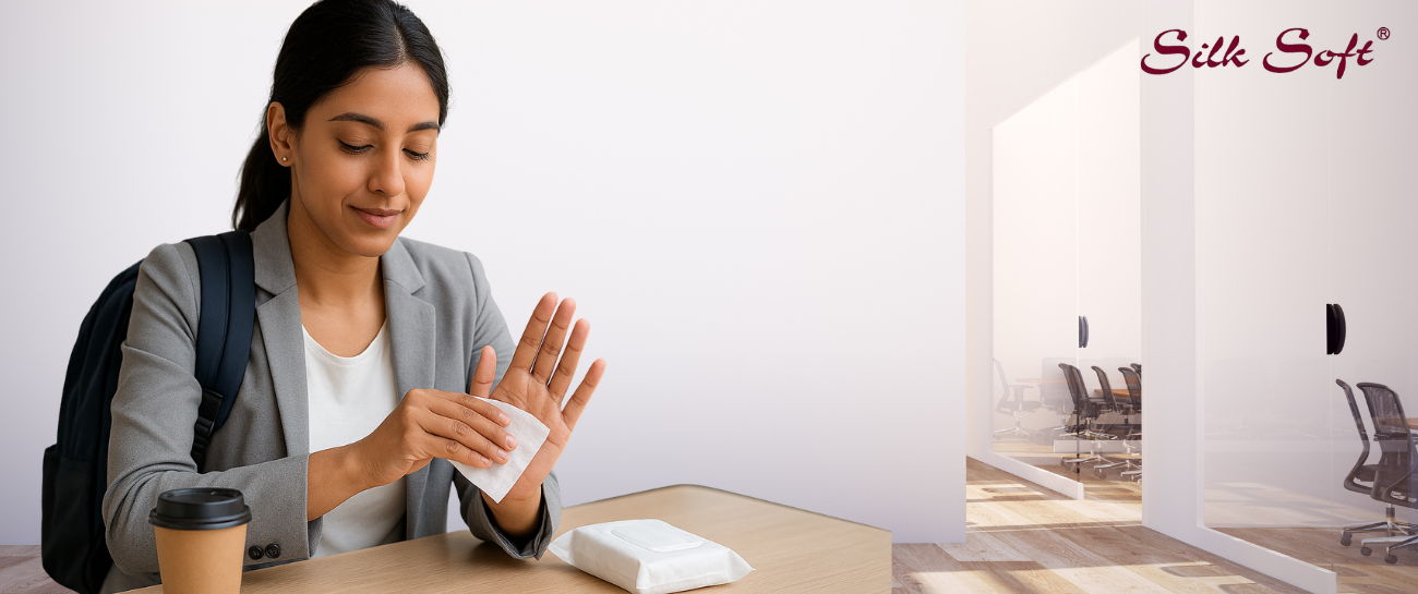 How to Keep Your Hands Germ-Free Without Water? Use Wipes!