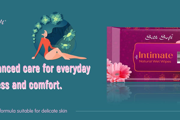 Intimate Natural Wet Wipes: Gentle Care for Everyday Freshness Silk Soft