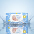 Baby Wet Wipes with Lid - 82 Wipes Silk Soft