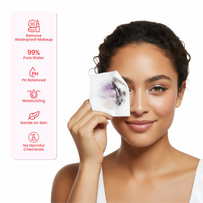 Makeup Remover Wipes Silk Soft