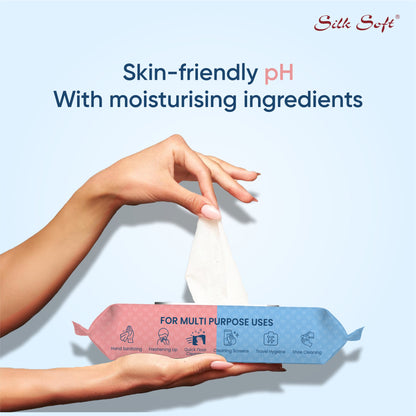 Silk Soft Multipurpose Wet Wipes