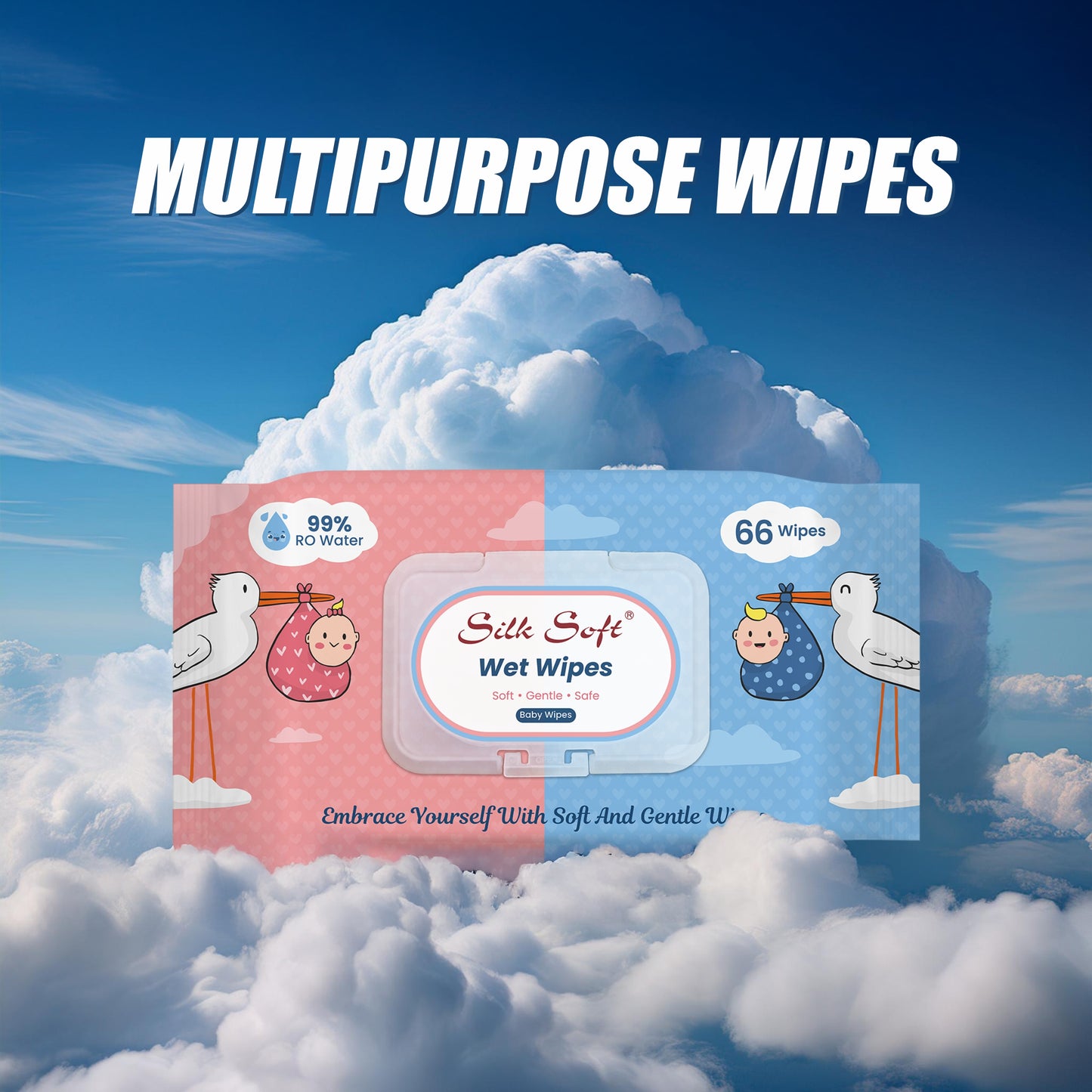 Silk Soft Multipurpose Wet Wipes