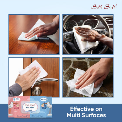 Silk Soft Multipurpose Wet Wipes