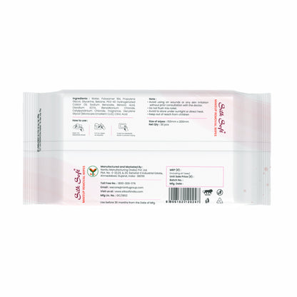 Makeup Remover Wipes Silk Soft