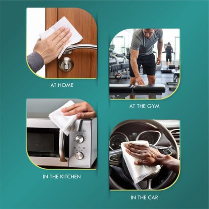 Antibacterial Wet Wipes – 10 Wipes Silk Soft