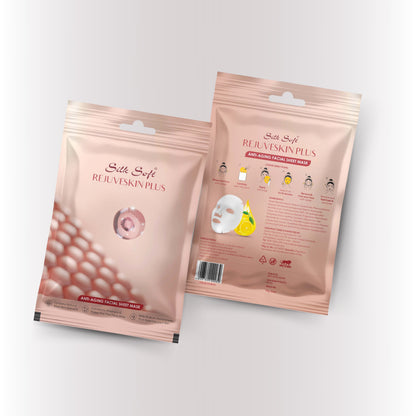 Rejuveskin Plus Anti-Ageing Face Mask Sheet (per piece)