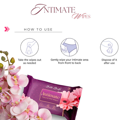 Intimate Natural Wet Wipes