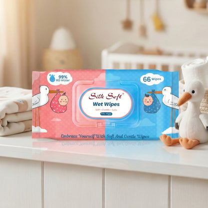 Multipurpose Wet Wipes 66 Pulls silksoftindia