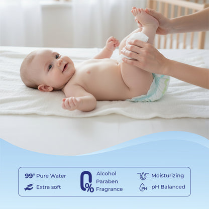 Baby Wet Wipes - 30 Pulls Silk Soft