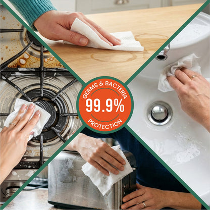 Kitchen Cleaning Wipes (80 pcs) Silk Soft