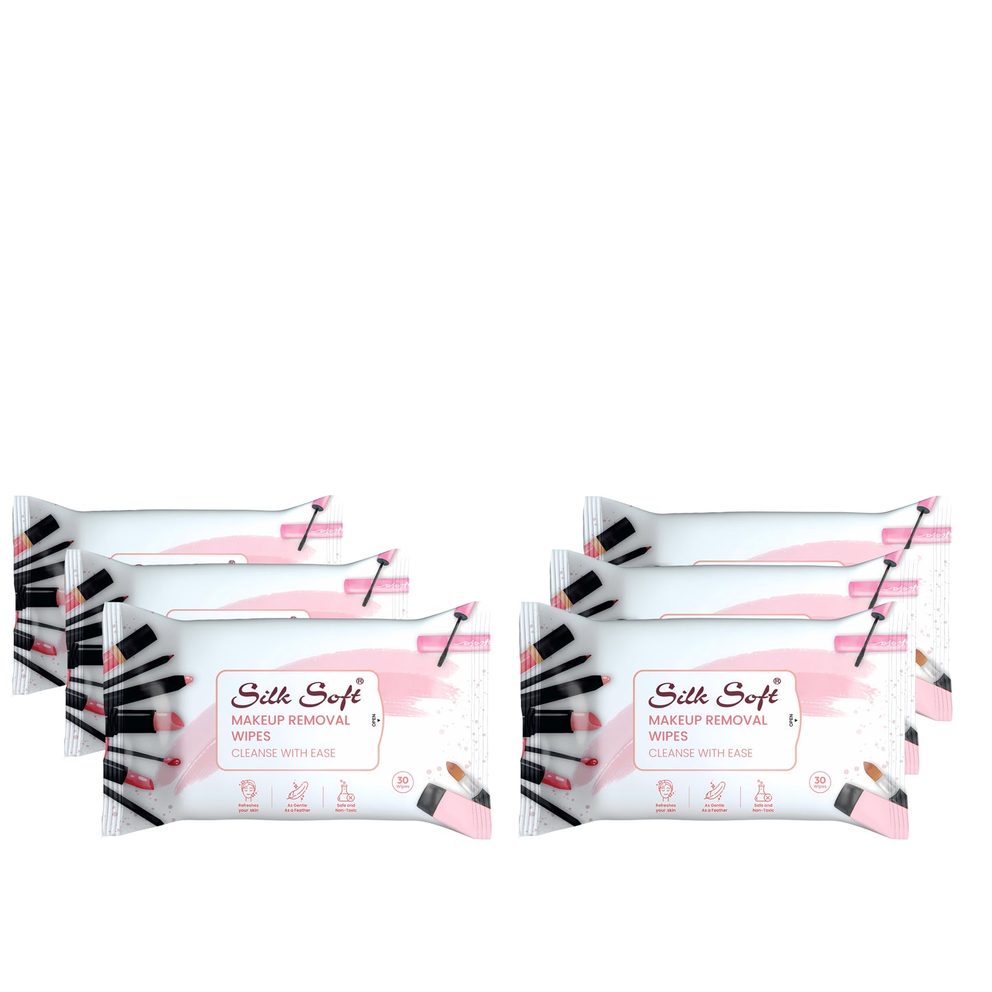 Makeup Remover Wipes (30Pcs)