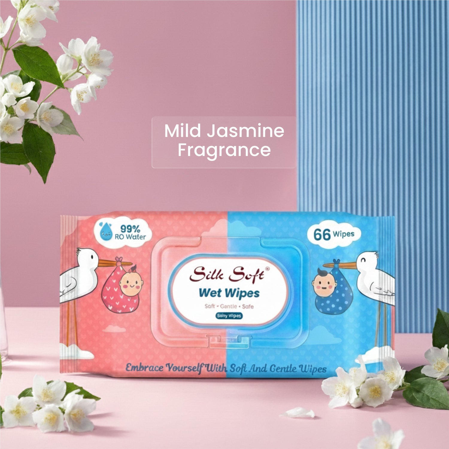 Multipurpose Wet Wipes 66 Pulls silksoftindia