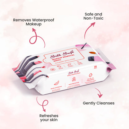 Silk Soft Makeup Remover Wipes Silk Soft