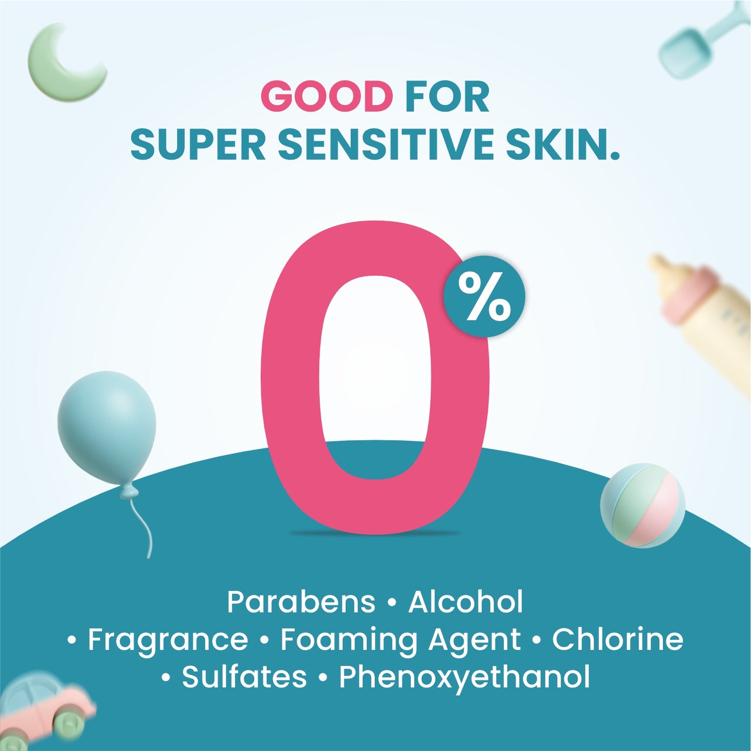 99% Pure Water Fragrance-Free Baby Wipes (82 pcs) Silk Soft