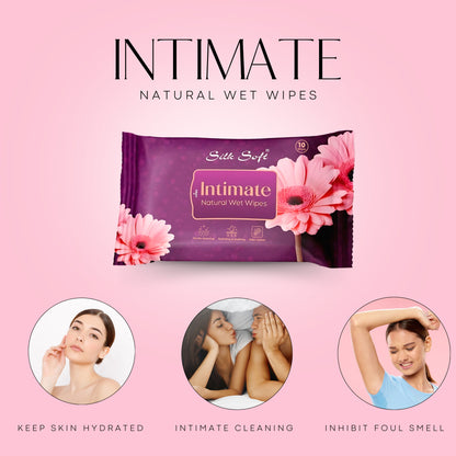 Intimate Natural Wet Wipes