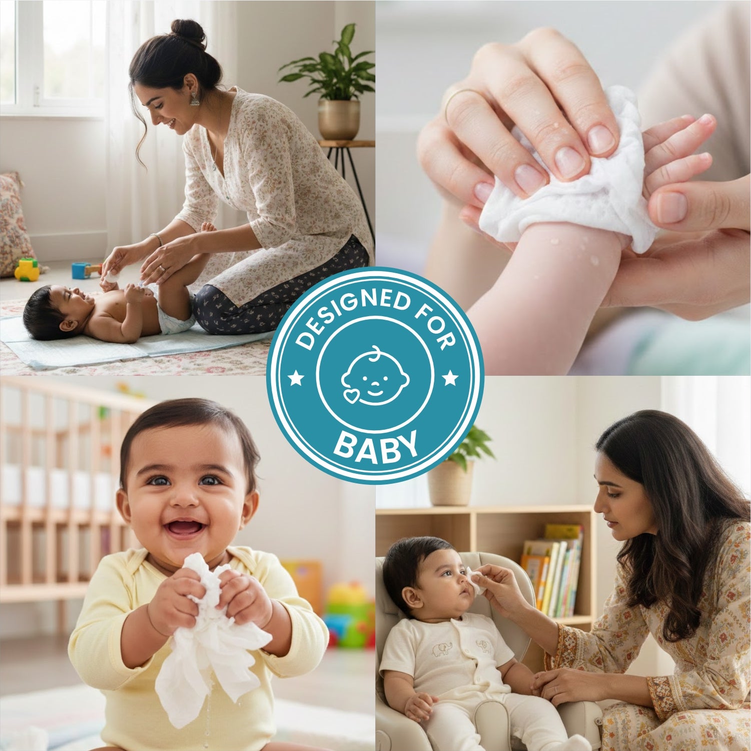 99% Pure Water Fragrance-Free Baby Wipes (82 pcs) Silk Soft