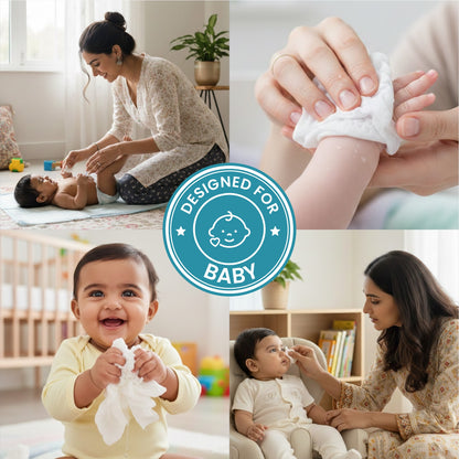 99% Pure Water Fragrance-Free Baby Wipes (82 pcs) Silk Soft