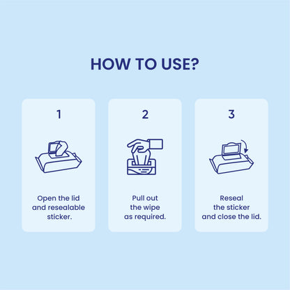 Baby Wet Wipes - 30 Pulls Silk Soft