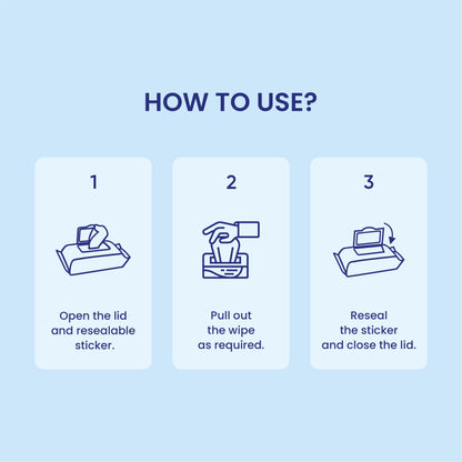 Baby Wet Wipes – 10 Wipes Silk Soft