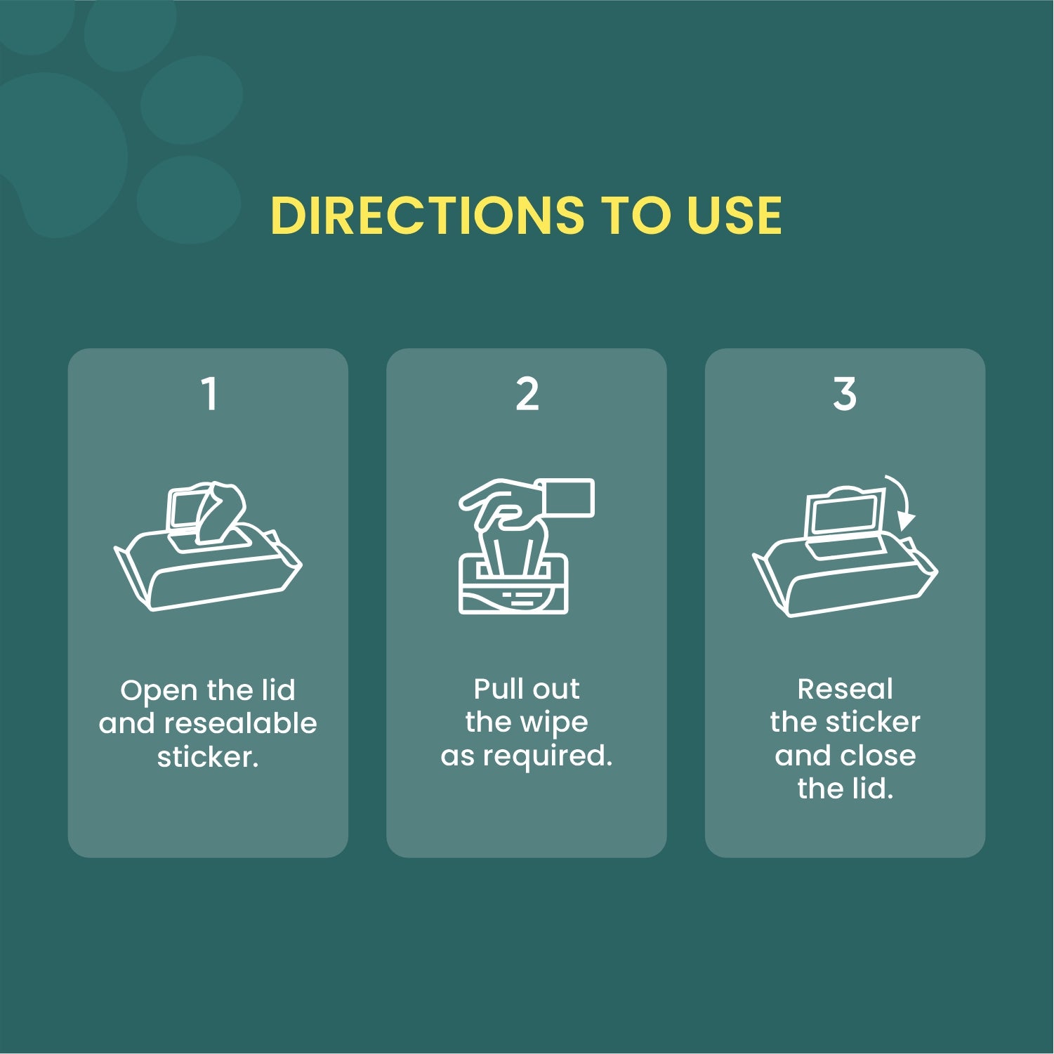 Pet Wipes Silk Soft