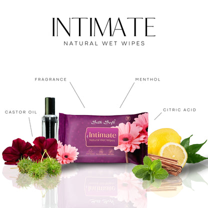 Intimate Natural Wet Wipes