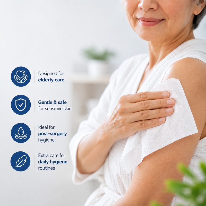 Ideal for Elder Care & Post-Surgery Hygiene