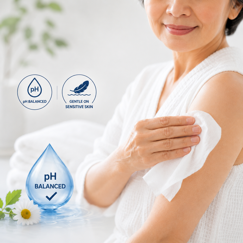 pH-Balanced & Gentle on Sensitive Skin