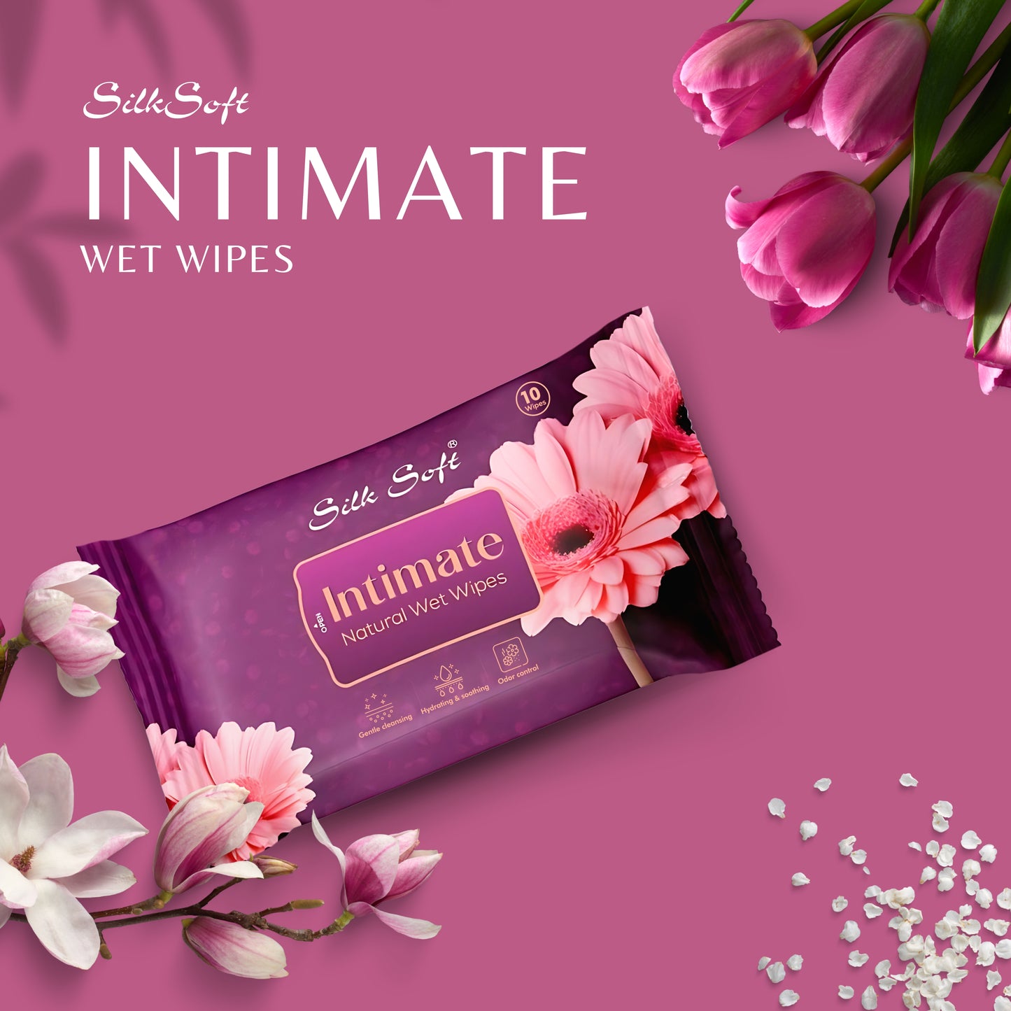 Intimate Natural Wet Wipes