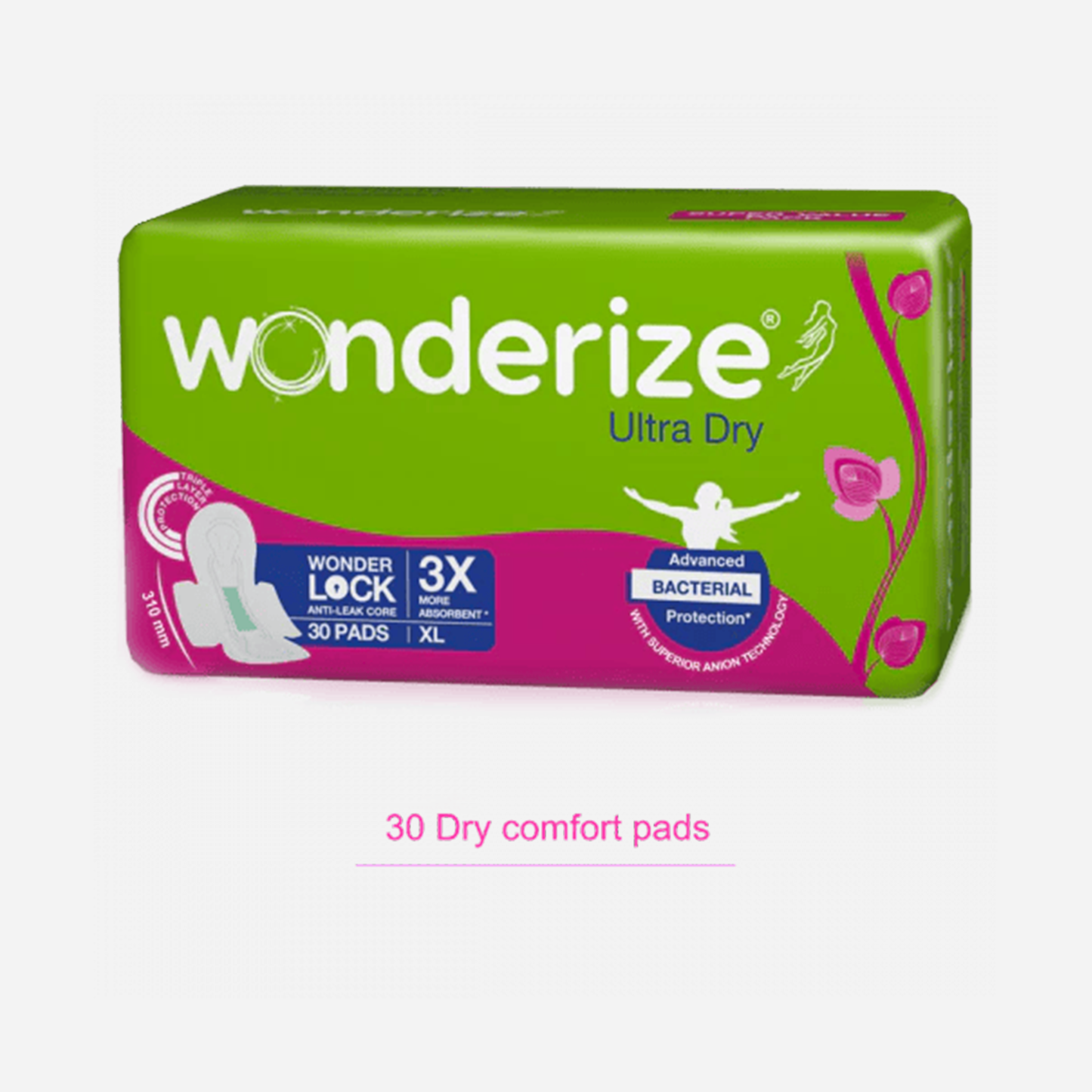 Wonderize Ultra Dry Sanitary Pad (XL Size)